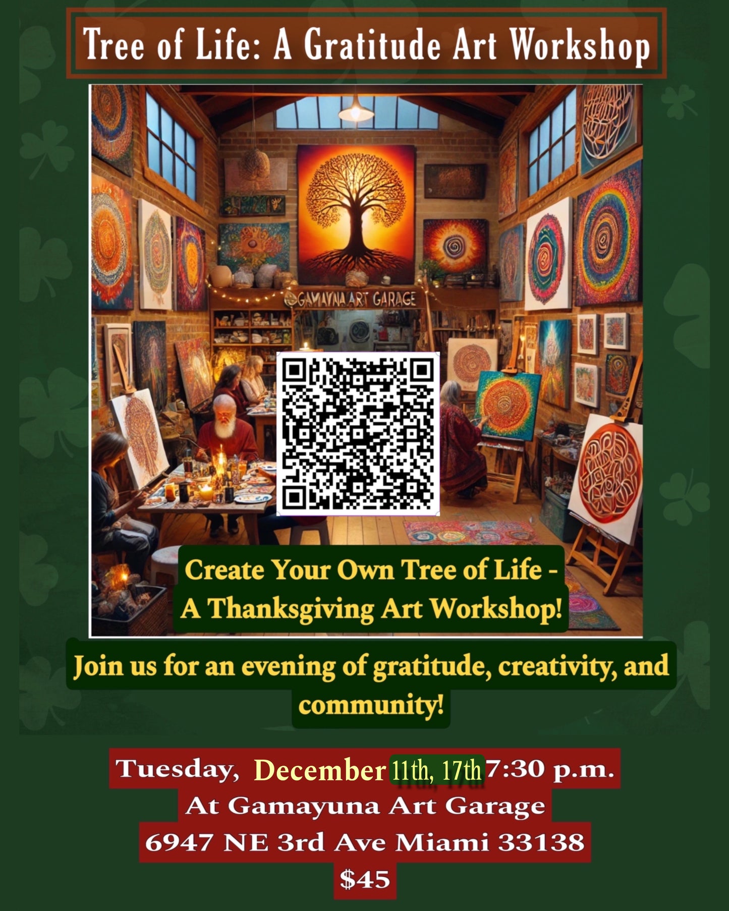 🌳 “Tree of Life: A Gratitude Art Workshop” 🌳