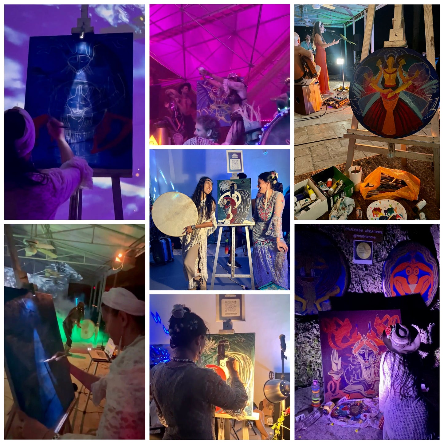 Live Painting Performances